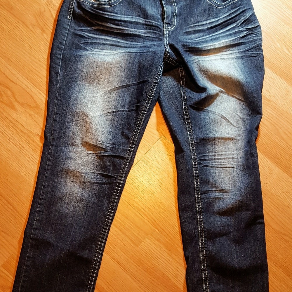 Washed out jeans